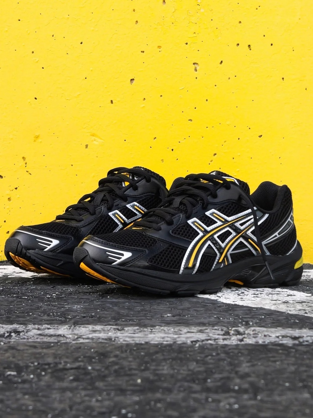 🐝 Asics Gel-1130 Black Yellow 🐝 - Picture 5 of 5